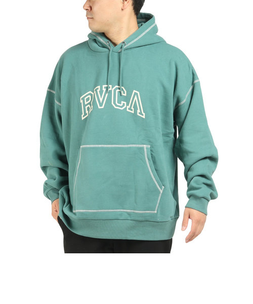 【希少】RVCA プルオーバーパーカー ベージュ　Mサイズ