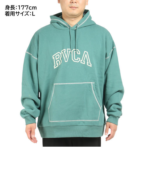 ルーカ（RVCA）プルオーバー フード付き ARCHED HOODIE パーカー