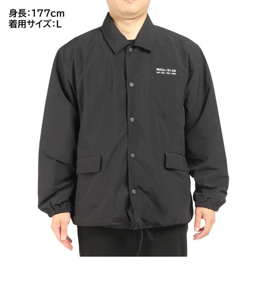 ルーカ（RVCA）ジャケット メンズ コーチ VENOM JACKET BC042772 BLK