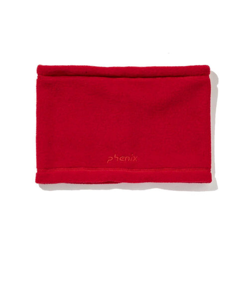 フェニックス（PHENIX）ジュニア Logo fleece Neck Warmer ESB22NW10 RED