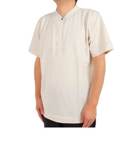 ライズ（RYZ）半袖Tシャツ メンズ PQ ハーフジップ RZ10CD23SS0009 OWHT