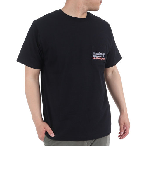 クイックシルバー（Quiksilver）半袖Tシャツ メンズ QUIK SPRAY 23SPQST231015BLK