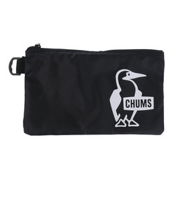 チャムス（CHUMS）イージーゴーフラットポーチ CH60-3522-K001 ブラック 小物ポーチ 薄型 ペンケース 文具 
