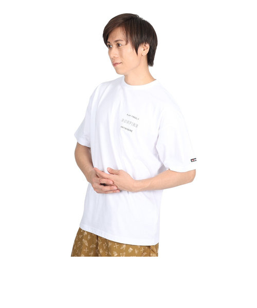 ボンファイア（Bonfire）Wave 半袖Tシャツ 50BNF3SCD2267 WHT ホワイト