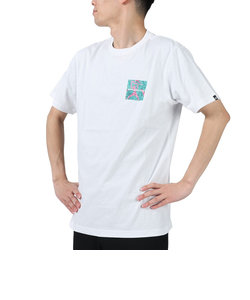 ビラボン（BILLABONG）半袖Tシャツ メンズ BACK SQUARE  BD011202 WHM