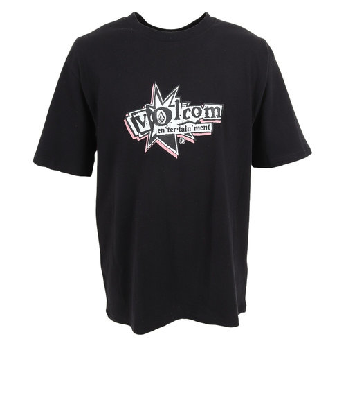 ボルコム（Volcom）半袖Tシャツ メンズ ENTERTAINMENT 23SP AF512303 BLACK