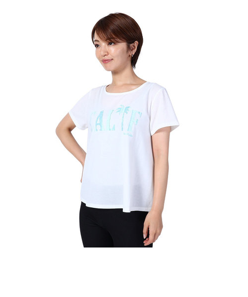 オーシャンパシフィック（Ocean Pacific）ラッシュガード 半袖 Tシャツ UVカット 紫外線対策 水陸両用 体型カバー ホワイト 5296601WT…