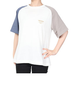 クリフメイヤー（KRIFF MAYER）半袖Tシャツ 冷感ラビットロゴTシャツ 2247815L-90:MULTI-COL ホワイト