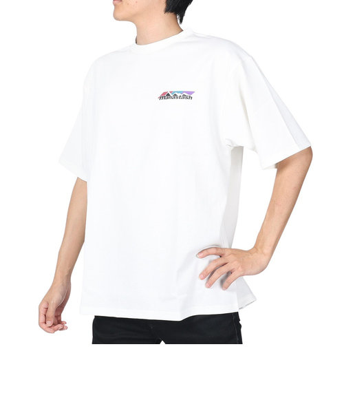 半袖Tシャツ RE:PET TEE SCHEME ロゴ シャツ 792-3134048 WHT ホワイト