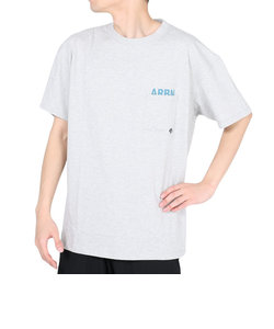 エアボーン（ARBN）半袖Tシャツ メンズ コットン 05 AB2023SSM-APP005L.GRY