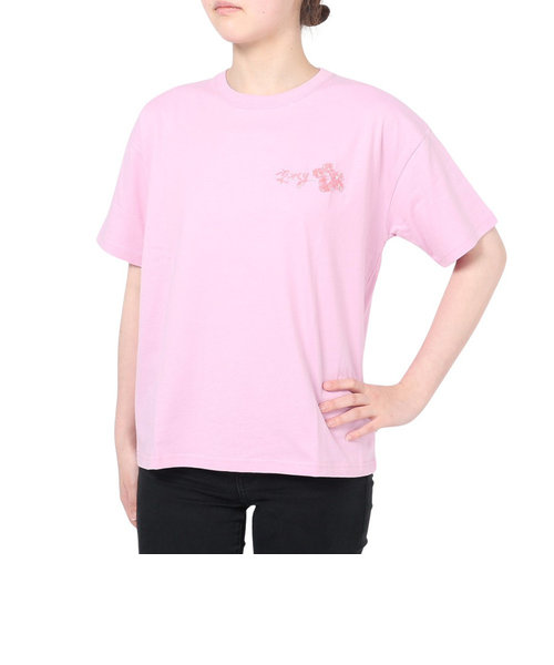 ロキシー（ROXY）半袖Tシャツ レディース カラー ミックスト  23SPRST231614YPNK