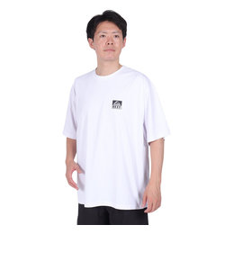 リーフ（REEF）ラッシュガード 半袖 Tシャツ UVカット 紫外線対策 ロゴ RFTEM2324 WHT LLサイズ