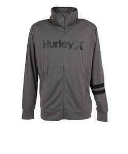 ハーレー（HURLEY）ラッシュガード フルジップジャージ 長袖 UVカット UPF50+ 紫外線対策 MRG2310037-CGHT