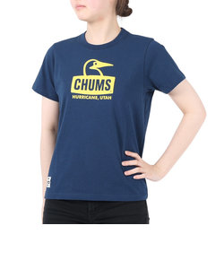 チャムス（CHUMS）ブービーフェイス 半袖Tシャツ CH11-2278-N015 ネイビー×イエロー