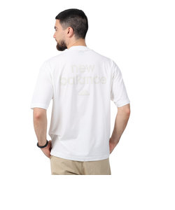 ニューバランス（new balance）ラッシュガード 半袖 Tシャツ 速乾 UVカット 紫外線対策 MT1996 AMT35016MW1