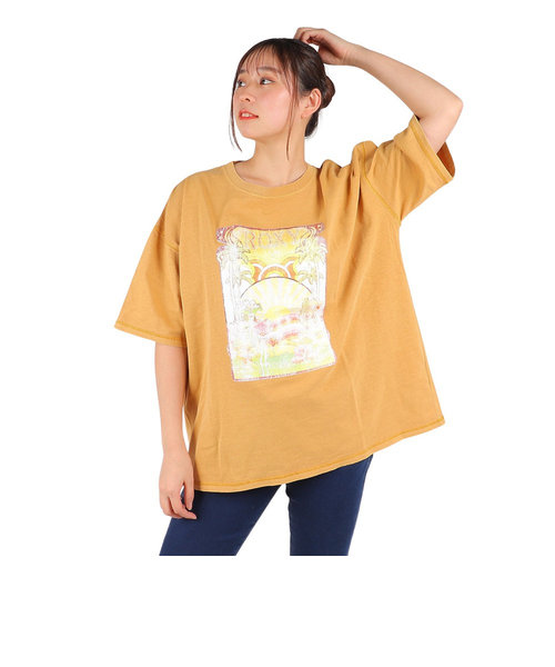 ロキシー（ROXY）半袖Tシャツ レディース INTO THE LIGHT ドロップ