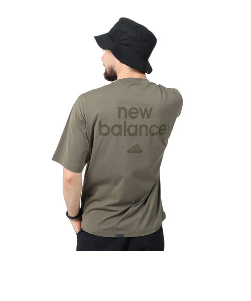 ニューバランス（new balance）ラッシュガード 半袖 Tシャツ 速乾 UVカット 紫外線対策 MT1996 AMT35016DRC