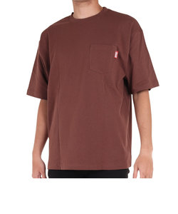 コールマン（Coleman）半袖Tシャツ ランタンプリントTシャツ X533GA BRN ブラウン