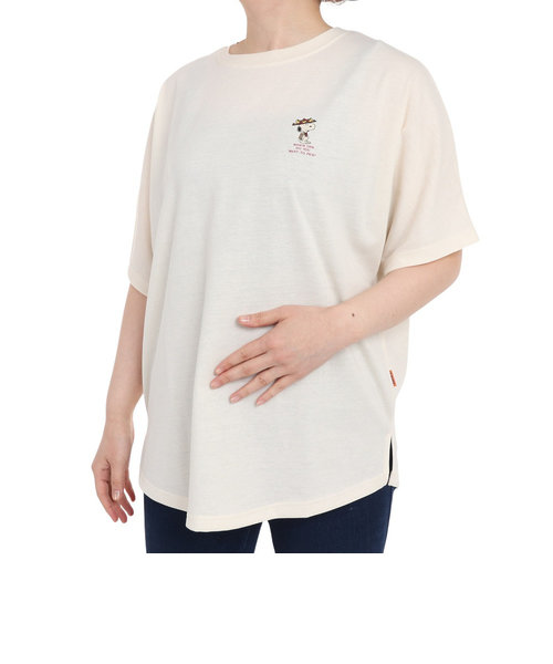 クリフメイヤー（KRIFF MAYER）スヌーピードルマン 半袖Tシャツ 2257815L-9:NATURAL キナリ