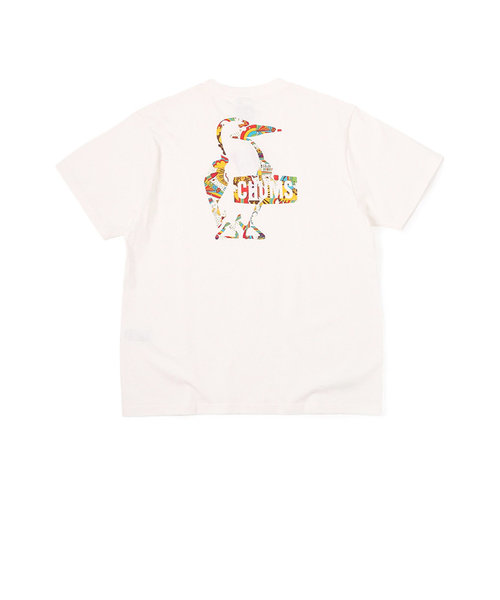 チャムス（CHUMS）半袖Tシャツ ブービーロゴレインボーアイランズTシャツ CH01-2389-W001 ホワイト Victoria  SurfSnow mall店（ヴィクトリアサーフアンドスノー）の通販 mall