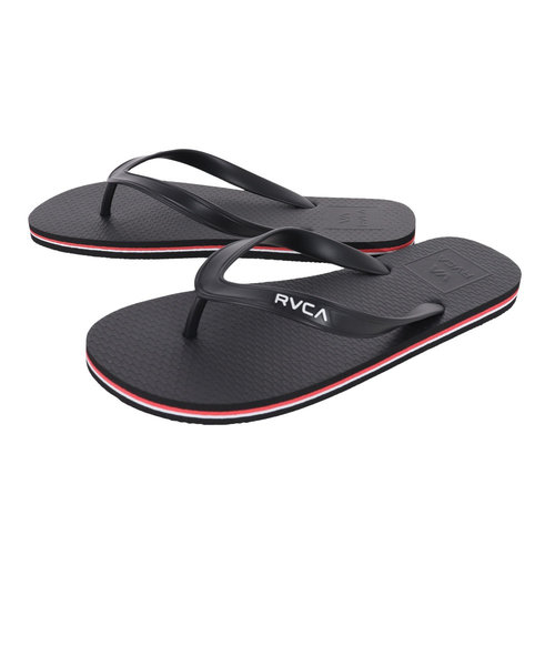 ルーカ（RVCA）ビーチサンダル ビーサン メンズ 海 ビーチ サーフィン ALL THE WAY SANDAL BD041971 BLK