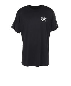 ルーカ（RVCA）ラッシュガード 半袖 Tシャツ 吸汗速乾 UVカット UPF50+ 紫外線対策 アウトドア スポーツ VENT TAPE BD041814 …