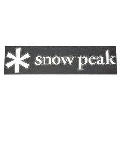 スノーピーク（snow peak）スノーピークロゴステッカーS NV-006