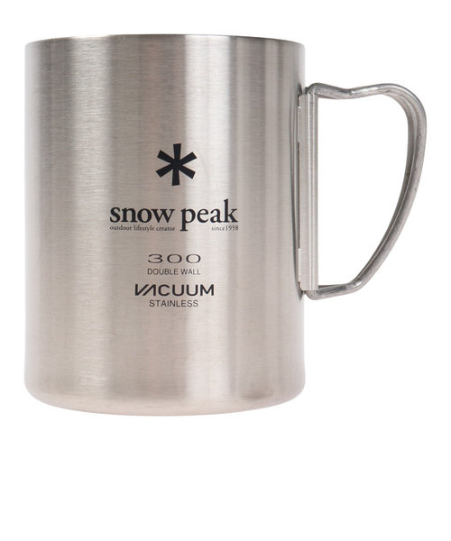 スノーピーク（snow peak）マグカップ 保温 保冷 ステンレス真空マグ300 MG-213 コップ アウトドア キャンプ 軽量