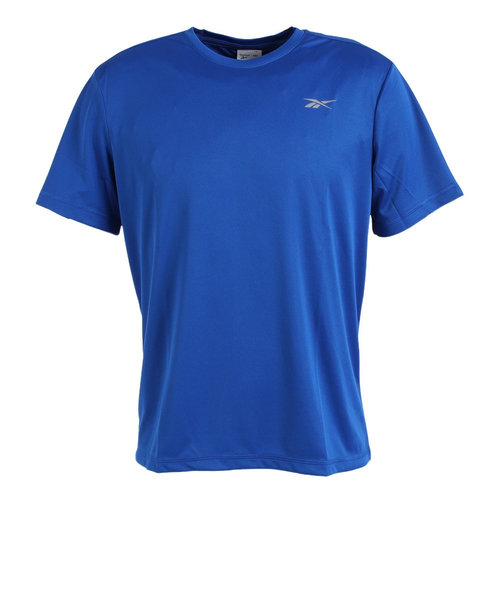 リーボック（REEBOK）半袖tシャツ メンズ ショート スリーブ IEK53-FQ0364 ブルー 吸水 ドライ Victoria  SurfSnow mall店（ヴィクトリアサーフアンドスノー）の通販 mall