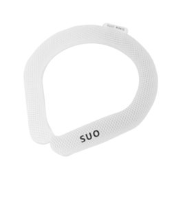 暑さ対策 クールリング Mサイズ SUO RING 28°ICE SUO-WHT-M ホワイト 熱中症対策