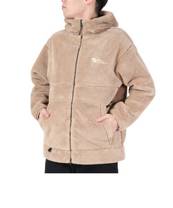 ジャックウルフスキン（JackWolfskin）アウター フリースジャケット JP SHERPA 3L フルジップフーディー 5032641-5605 ベージ…