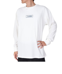 エアボーン（ARBN）長袖 コットン Tシャツ 03 AB23SSM-APP012WHT