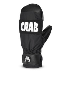 クラブグラブ（CRABGRAB）グローブ ミトン スノーボード 23-24 PUNCH MITTEN BLK サイズL