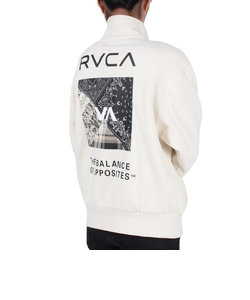 ルーカ（RVCA）BANDANA BOX LOGO HALF ZIP トレーナー BD044156 CLO