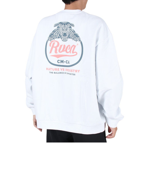 ルーカ（RVCA）PANTERO CR トレーナー BD042152 WHT