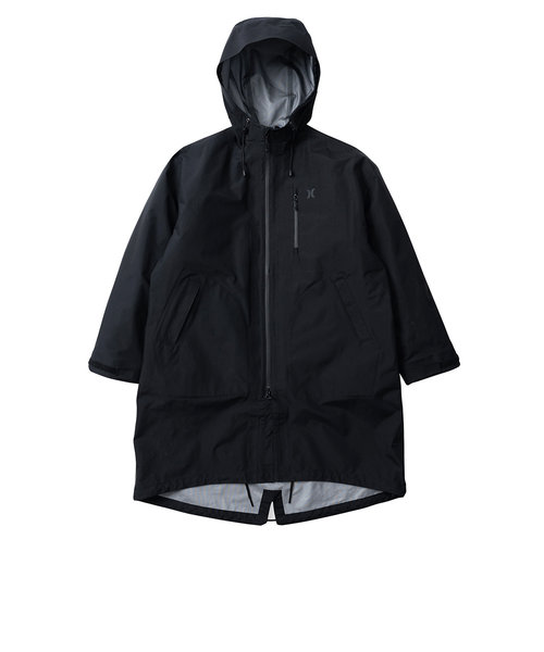 ハーレー（HURLEY）PHANTOM 3LAYER LONG コート MJK2200007-BLK