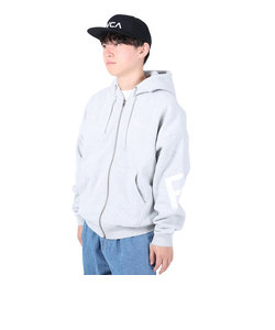 ルーカ（RVCA）FAKE RVCA ジップフーディー スウェットジャケット BD042157 HTG