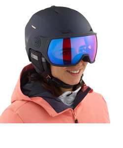 サロモン（SALOMON）バイザー付きヘルメット ICON LT VISOR 24 411998