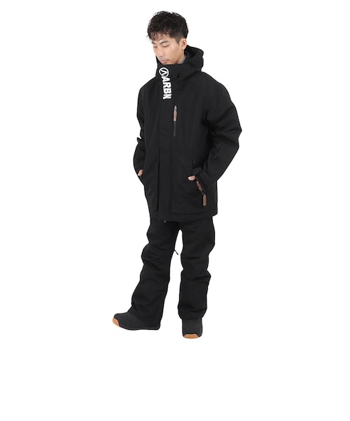 エアボーン（ARBN）スノーボード ウェア ジャケット ABJ13101 BLK  