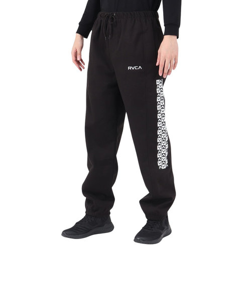 ルーカ（RVCA）CHECKER SWEAT PANTS スウェットパンツ BD042747 BLK