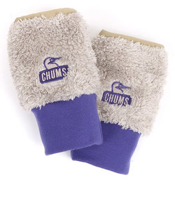 チャムス（CHUMS）ボンディングフリース カフゲイター 手袋 フィンガーレスグローブ ミトンタイプ CH09-1309-G059