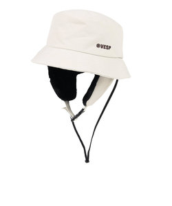 ベスプ（VESP）帽子 イヤーボア バケットハット Detachable Ear Boa Hat VPMC1002AIV
