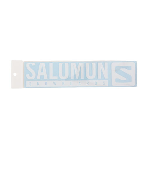 サロモン（SALOMON）スノーボード ステッカー M 23 408699 WHITE