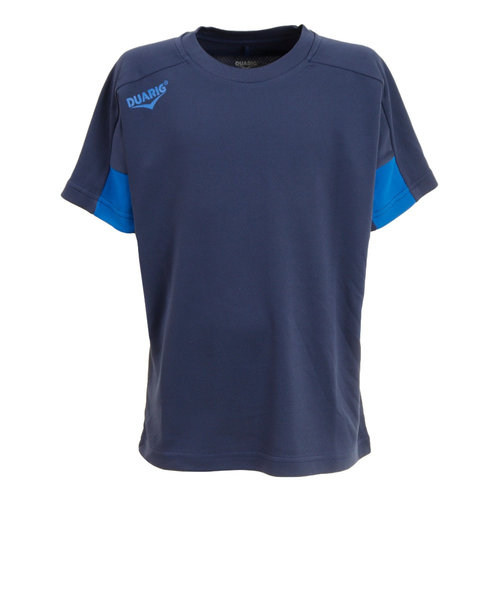 デュアリグ（DUARIG）サッカーウェア ジュニア ドライプラス 半袖 Tシャツ プラクティスシャツ 2S8209-SCWR-742UK NVY 速乾