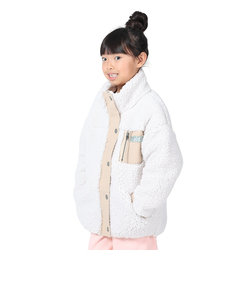 ロキシー（ROXY）ジュニア MINI UPON US ジップボアジャケット 23FWTJK234083NAT