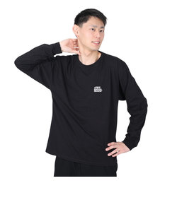 クリフメイヤー（KRIFF MAYER）キャンプラビットロンT 長袖Tシャツ 2337807-19:BLACK