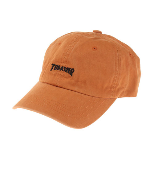 スラッシャー（THRASHER）MAG LOGO COTTON DAD キャップ THR-C01-OG