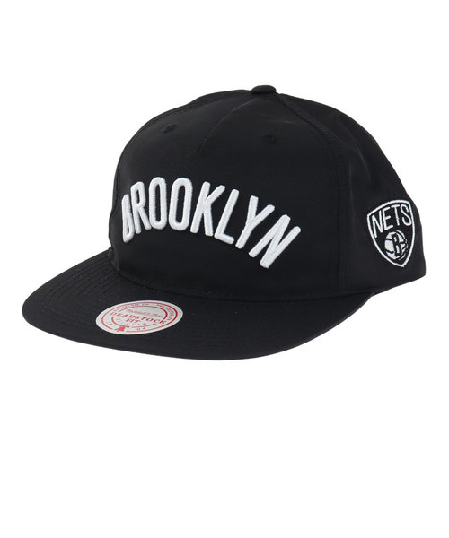 NYLON7 DEADSTOCK キャップ Brooklyn Nets 5MUSJS19105-BNEBLCK