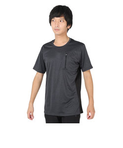 デュアリグ（DUARIG）半袖Tシャツ メンズ 天竺クルーポケットTシャツ 2S3328-TRCT-863SD BLK