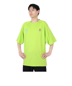 半袖Tシャツ メンズ ドライ プリントメッシュ CT2S3340-TR863-DGSD FGRN